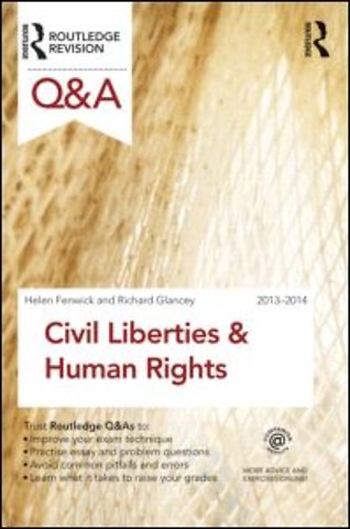 Q&A Civil Liberties & Human Rights 2013-2014