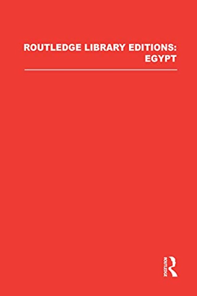 Routledge Library Editions: Egypt