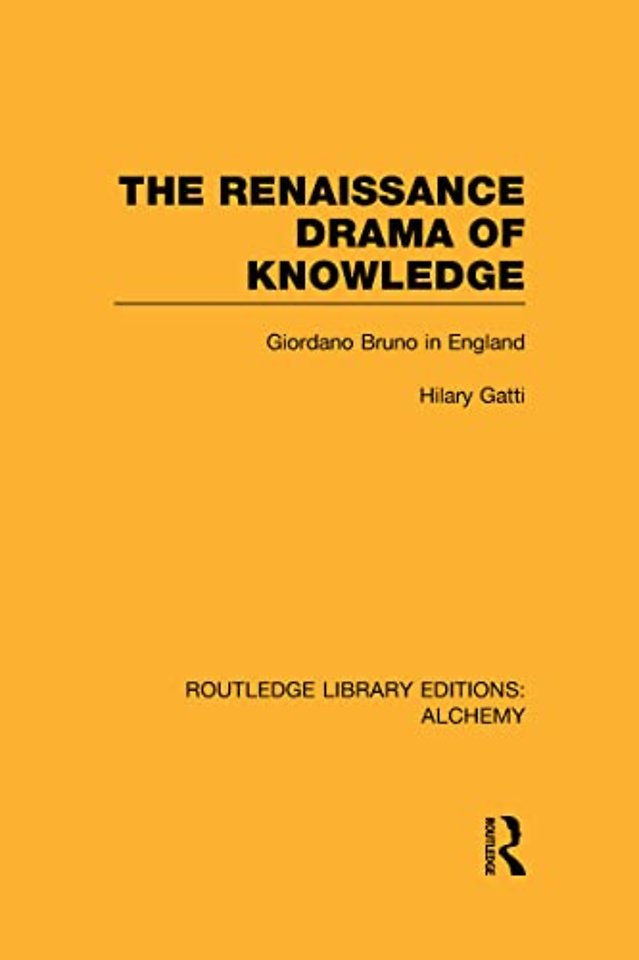 Renaissance Drama of Knowledge
