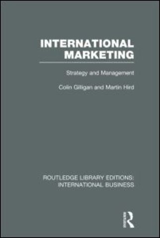 International Marketing (RLE International Business)