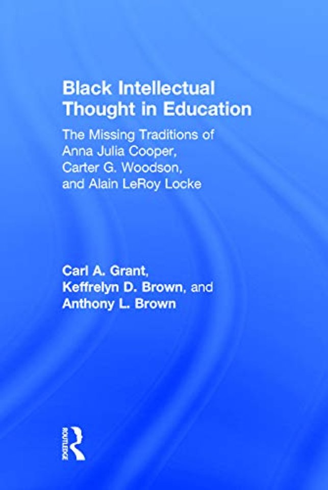 Black Intellectual Thought in Education