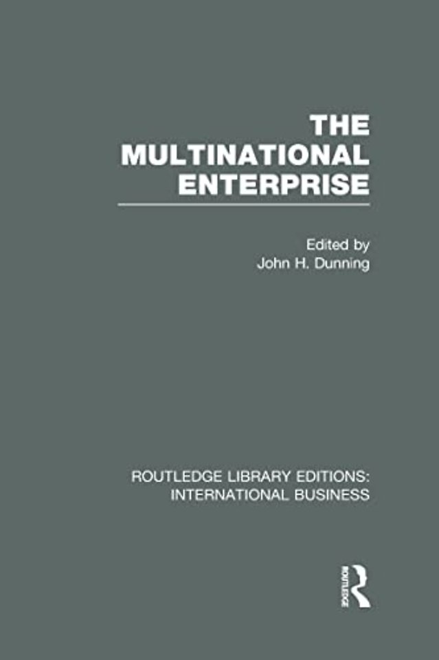 Multinational Enterprise (RLE International Business)