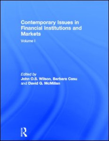 Contemporary Issues in Financial Institutions and Markets