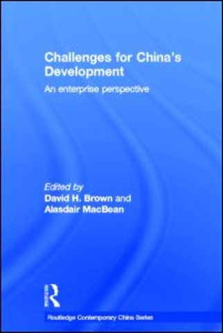 Challenges for China's Development
