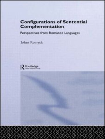 Configurations of Sentential Complementation