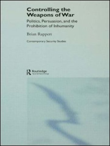 Controlling the Weapons of War