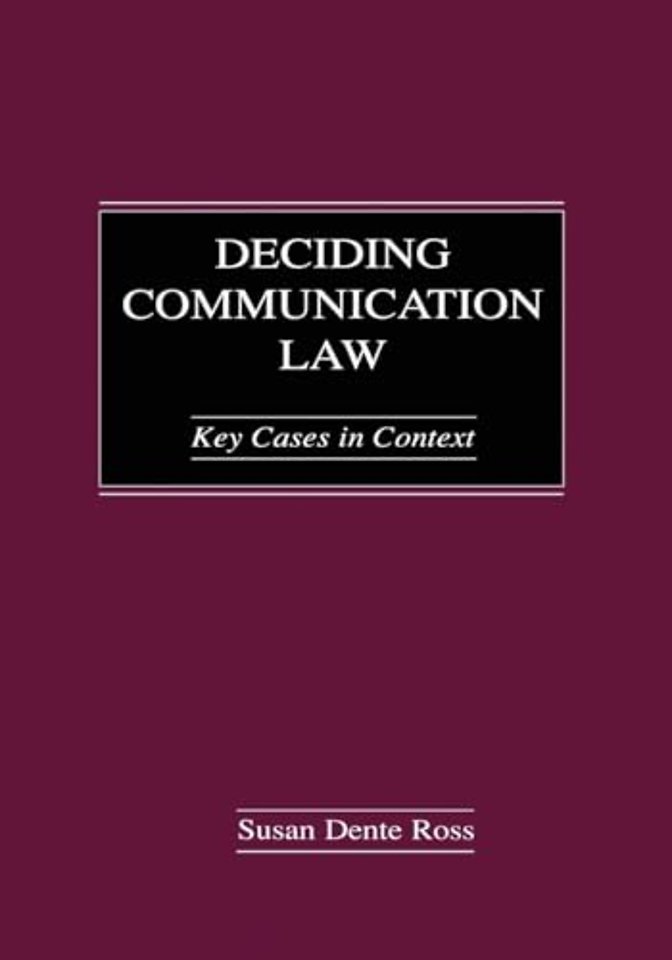 Deciding Communication Law
