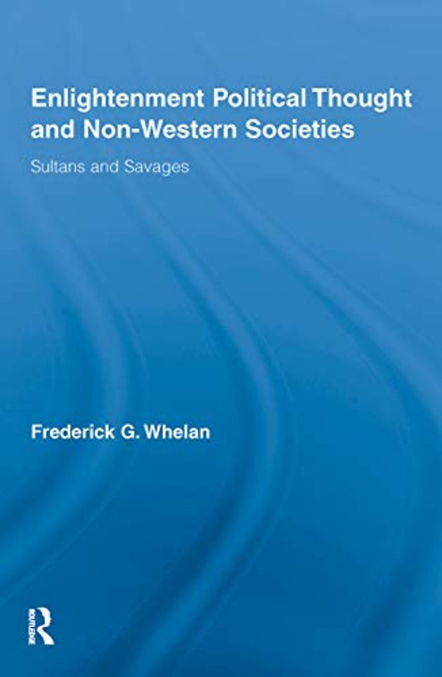 Enlightenment Political Thought and Non-Western Societies