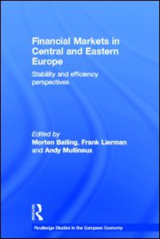 Financial Markets in Central and Eastern Europe