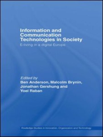 Information and Communications Technologies in Society