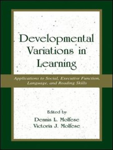 Developmental Variations in Learning