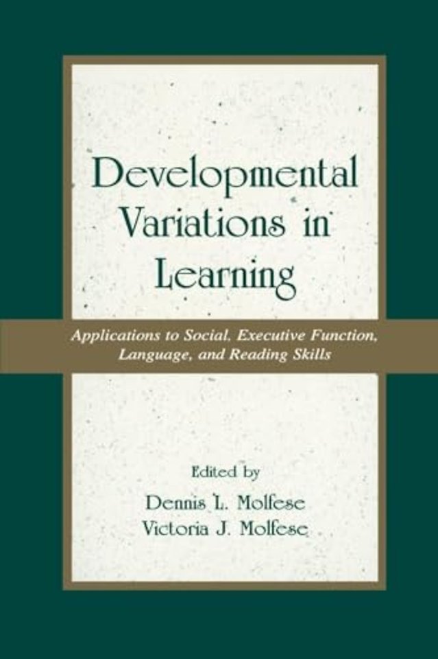 Developmental Variations in Learning