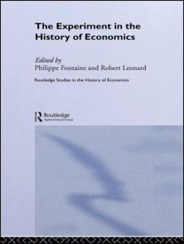 Experiment in the History of Economics