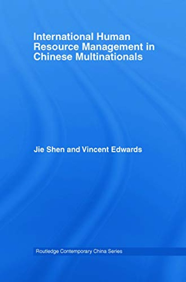 International Human Resource Management in Chinese Multinationals