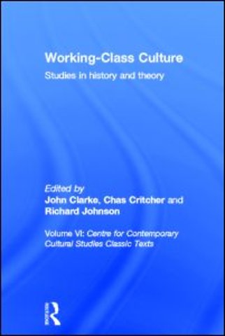 Working Class Culture