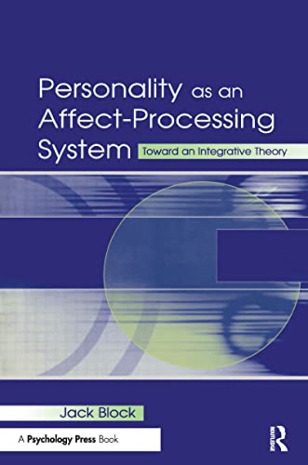 Personality as an Affect-processing System