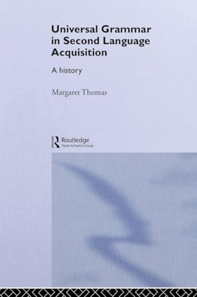 Universal Grammar in Second-Language Acquisition