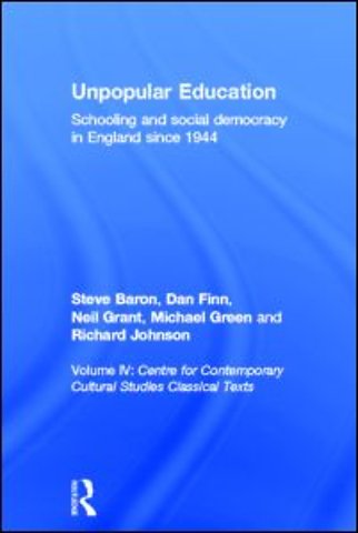 Unpopular Education