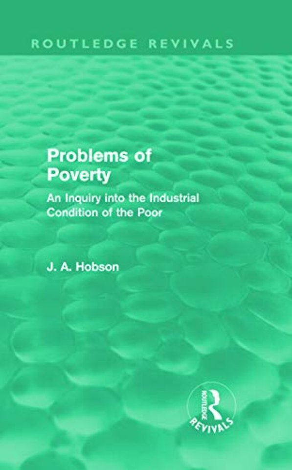 Problems of Poverty (Routledge Revivals)