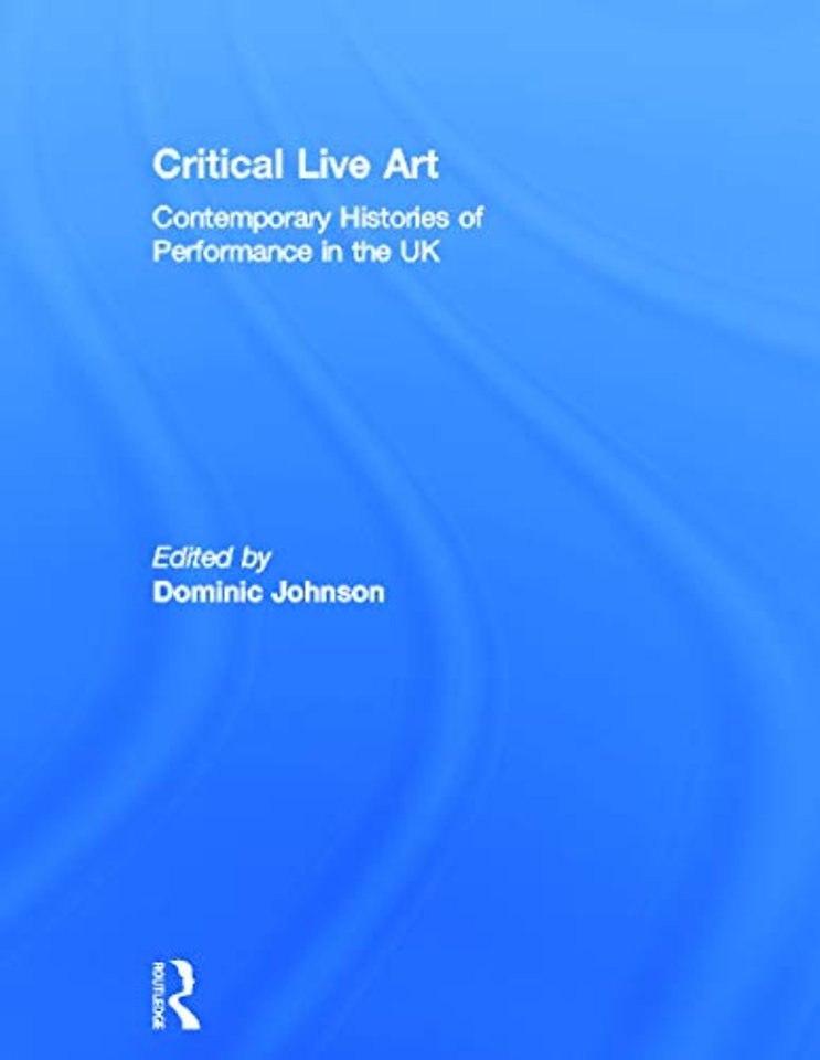 Critical Live Art