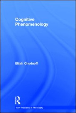 Cognitive Phenomenology
