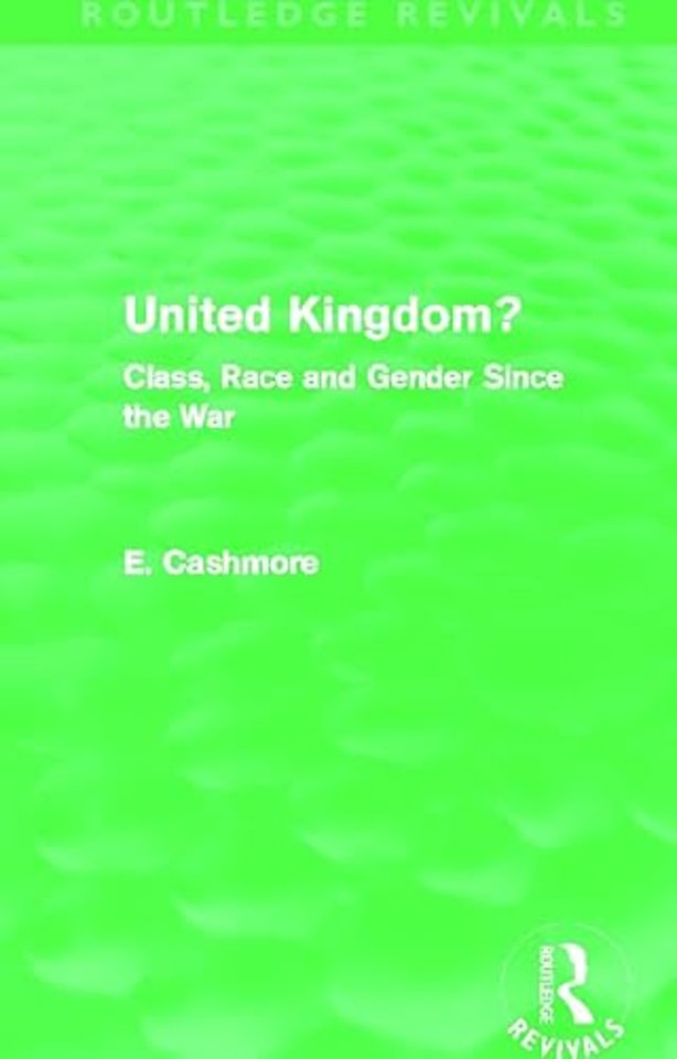 United Kingdom? (Routledge Revivals)