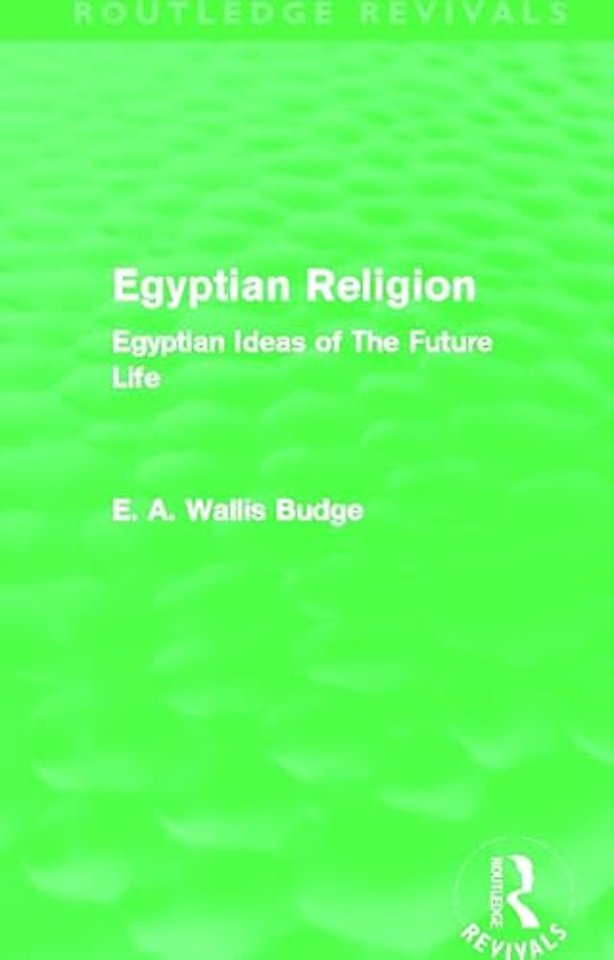 Egyptian Religion (Routledge Revivals)