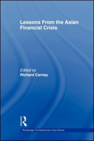 Lessons from the Asian Financial Crisis