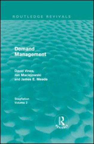 Demand Management (Routledge Revivals)