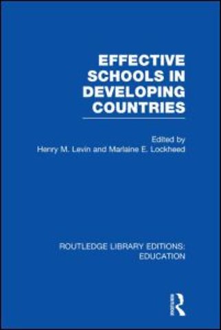 Effective Schools in Developing Countries