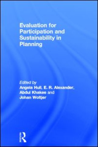 Evaluation for Participation and Sustainability in Planning