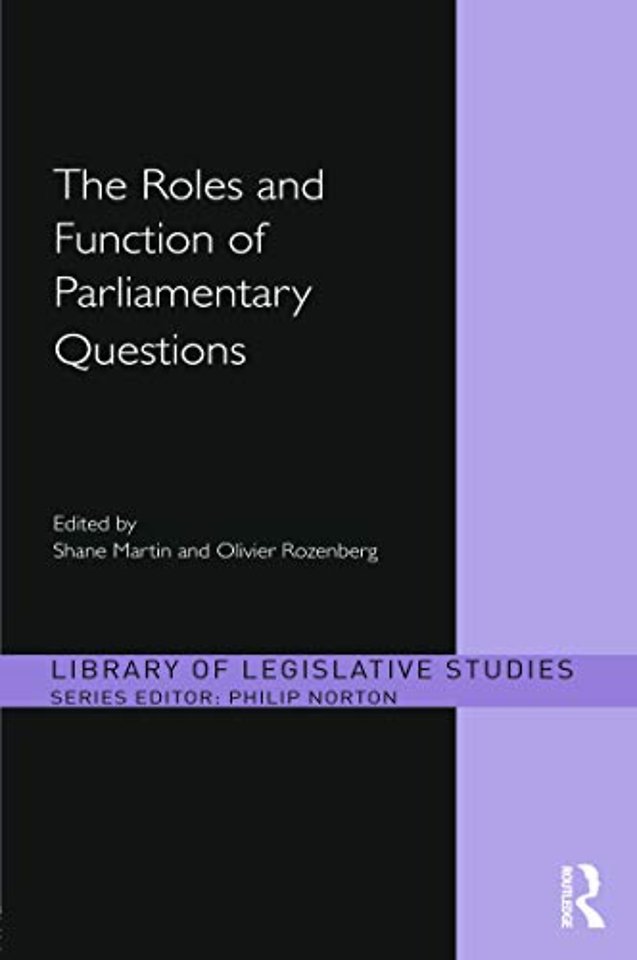 Roles and Function of Parliamentary Questions
