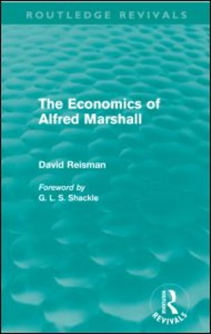 Economics of Alfred Marshall (Routledge Revivals)