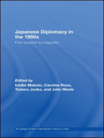 Japanese Diplomacy in the 1950s