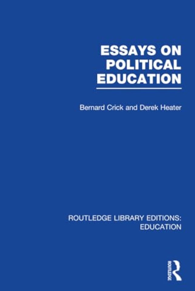 Essays on Political Education