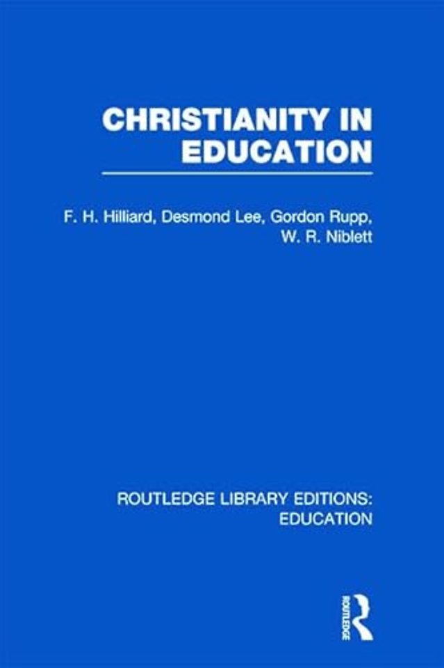Christianity in Education