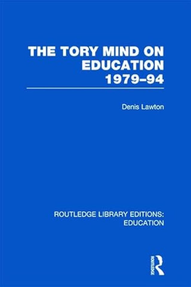 Tory Mind on Education