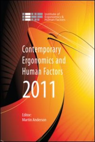 Contemporary Ergonomics and Human Factors 2011
