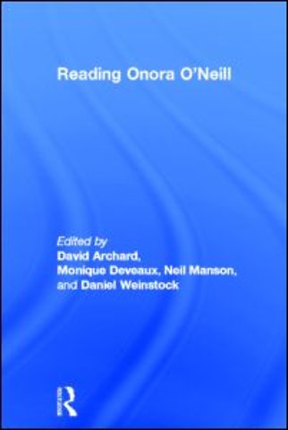 Reading Onora O'Neill