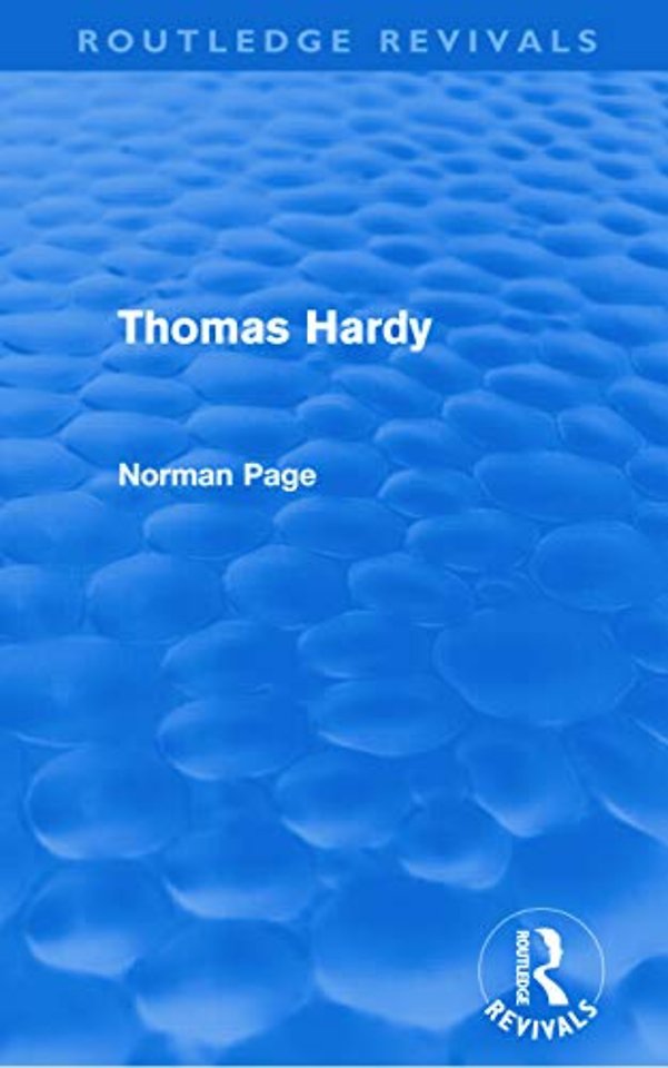 Thomas Hardy (Routledge Revivals)