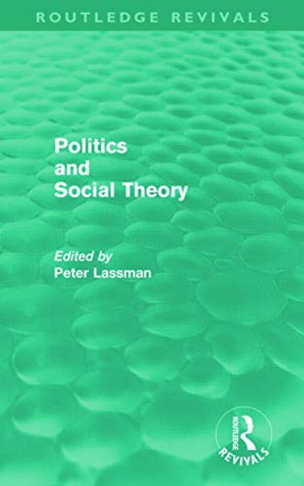 Politics and Social Theory