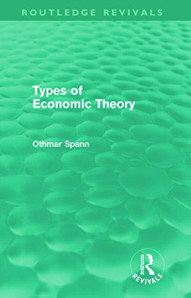 Types of Economic Theory