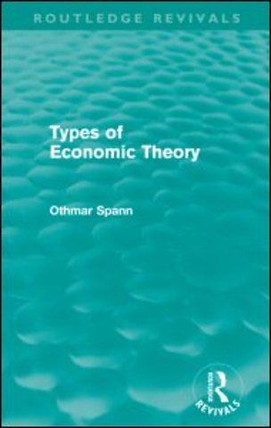 Types of Economic Theory