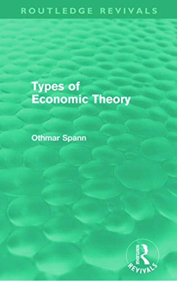 Types of Economic Theory