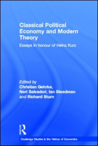 Classical Political Economy and Modern Theory