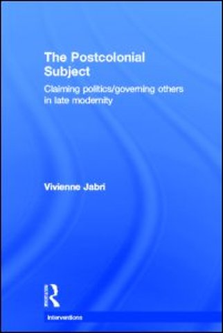 Postcolonial Subject