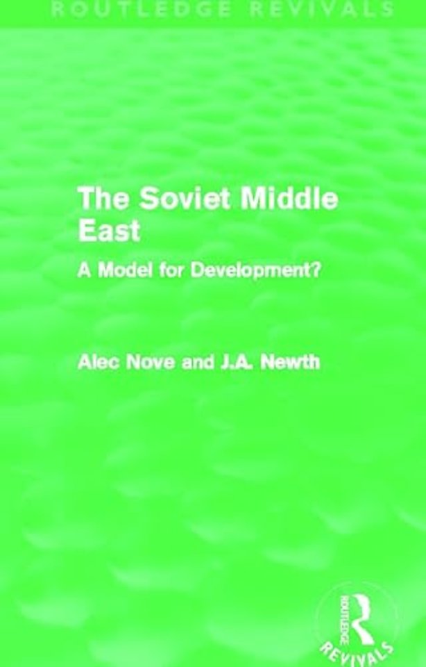 Soviet Middle East (Routledge Revivals)