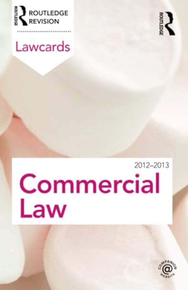 Commercial Lawcards 2012-2013