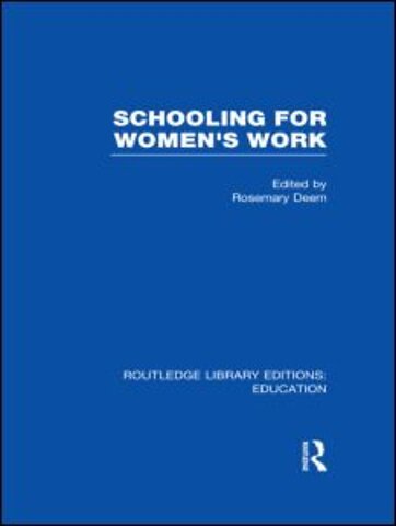 Schooling for Women's Work