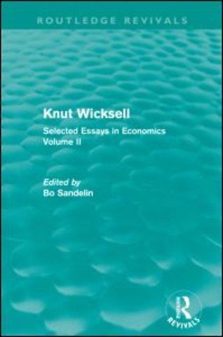 Knut Wicksell